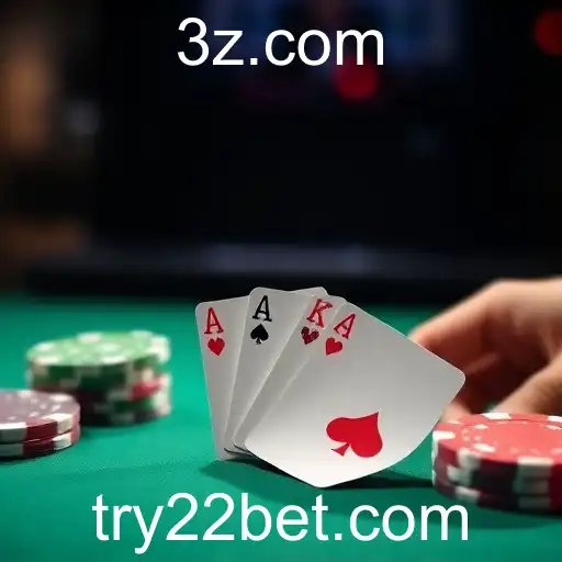 A Emoção do Poker online na plataforma 22bet